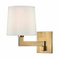 Hudson Valley Fairport 1 Light Wall Sconce 5931-AGB